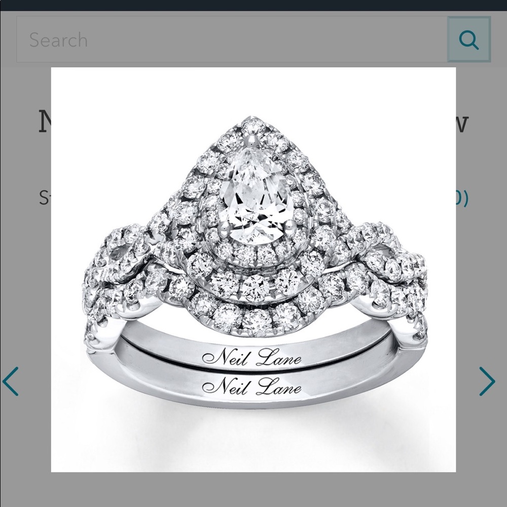 Neil lane 1 1/2 ct bridal set
